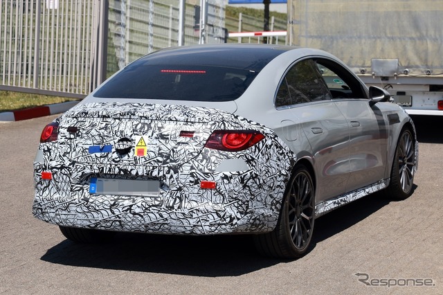 メルセデスAMG CLA 新型プロトタイプ《APOLLO NEWS SERVICE》