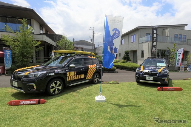 フォレスター・ライフセーバーカー(2022年)《写真提供 静岡スバル》