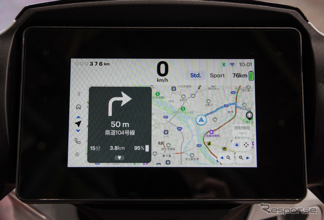 ホンダの二輪専用コネクテッド機能「RoadSync Duo(ロードシンクデュオ)」《写真撮影 宮崎壮人》