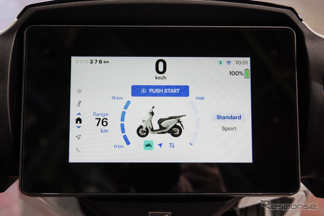 ホンダの二輪専用コネクテッド機能「RoadSync Duo(ロードシンクデュオ)」《写真撮影 宮崎壮人》