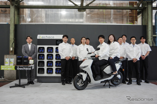 ホンダ CUV e: の開発メンバー《写真撮影 宮崎壮人》