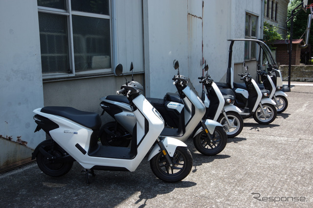 ホンダの電動バイクシリーズ《写真撮影 宮崎壮人》