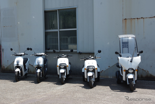 ホンダの電動バイクシリーズ《写真撮影 宮崎壮人》