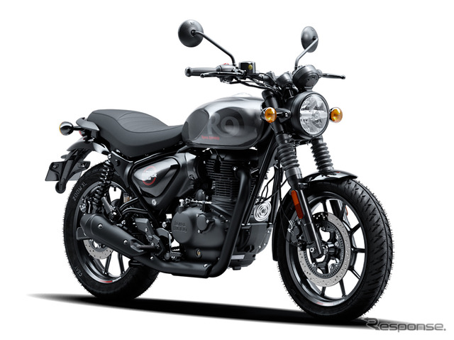 ロイヤルエンフィールド ハンター350 Dapper Grey(ダッパー・グレイ)《写真提供 ピーシーアイ》