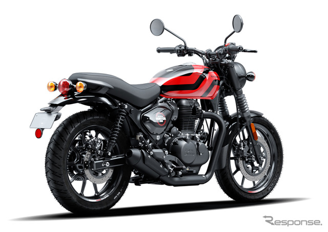 ロイヤルエンフィールド ハンター350 London Red(ロンドン・レッド)《写真提供 ピーシーアイ》