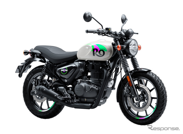 ロイヤルエンフィールド ハンター350 Rio White(リオ・ホワイト)《写真提供 ピーシーアイ》