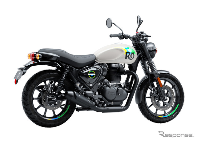 ロイヤルエンフィールド ハンター350 Rio White(リオ・ホワイト)《写真提供 ピーシーアイ》