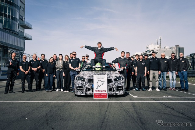 BMW『M2 CS』がドイツ・ニュルブルクリンク北コースで7分25秒5の新記録を樹立《photo by BMW》