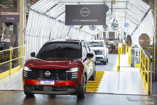 ブラジルで生産開始した日産『キックス』新型《photo by Nissan》