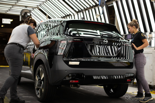 日産『キックス』新型をブラジルで生産開始《photo by Nissan》
