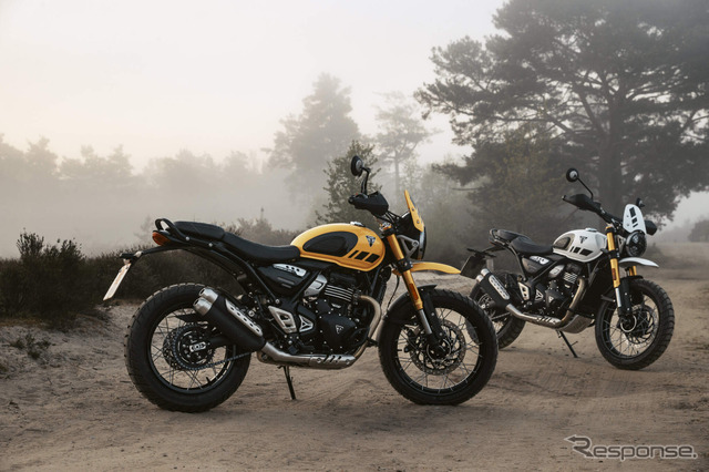 トライアンフ スクランブラー400XC 2026年モデル《写真提供 トライアンフモーターサイクルズジャパン》