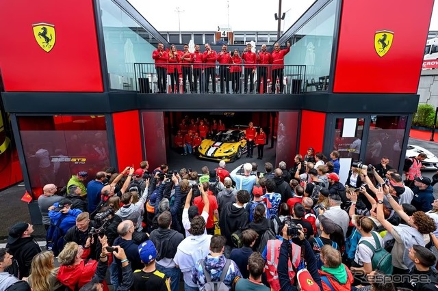 フェラーリ296 GT3 Evo発表《photo by Ferrari》