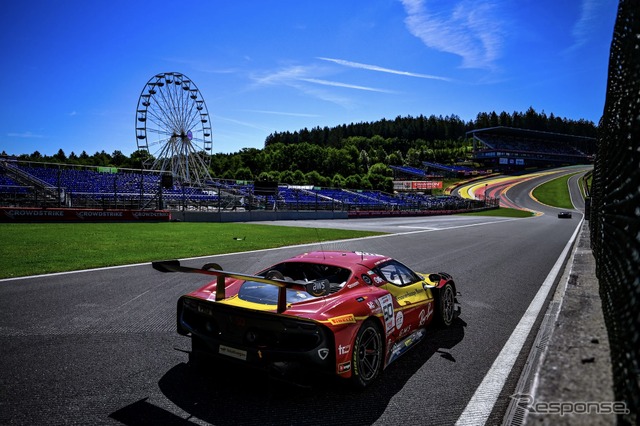 フェラーリ296 GT3(スパ・フランコルシャン24時間耐久2025)《photo by Ferrari》