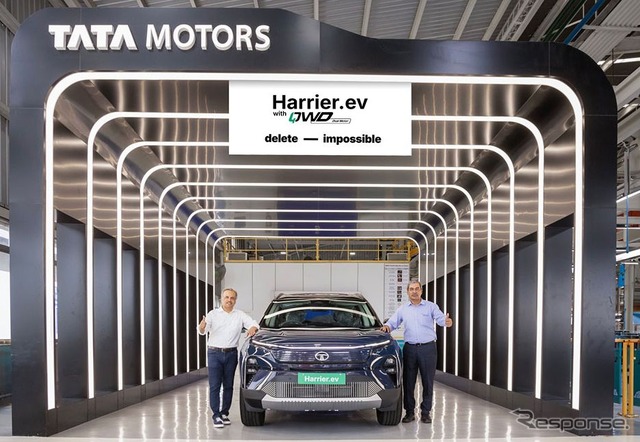 タタモーターズが『ハリアー.ev』生産開始《photo by Tata》