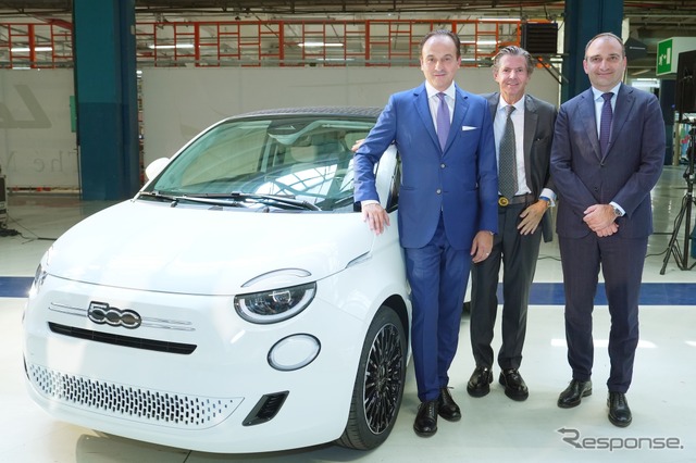 フィアット 500ハイブリッド《photo by Fiat》