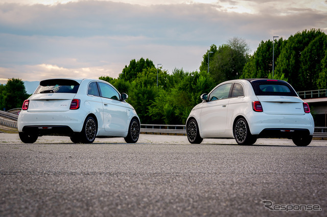 フィアット 500ハイブリッド《photo by Fiat》