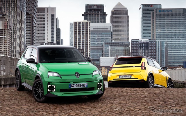 ルノー 5 E-TECH エレクトリック《photo by Renault》