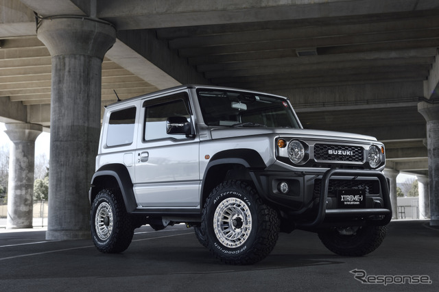 XTREME-J XJ08 グロスマシンド装着例《写真提供 エムエルジェイ》