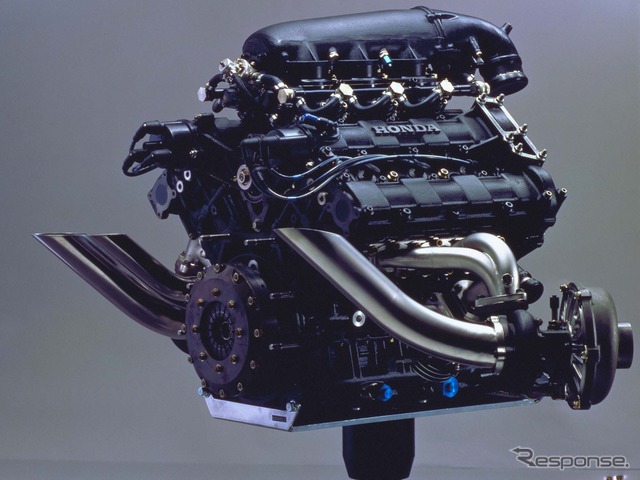 FW11に搭載されたホンダ製エンジン「RA166E」《写真提供 ホンダ》