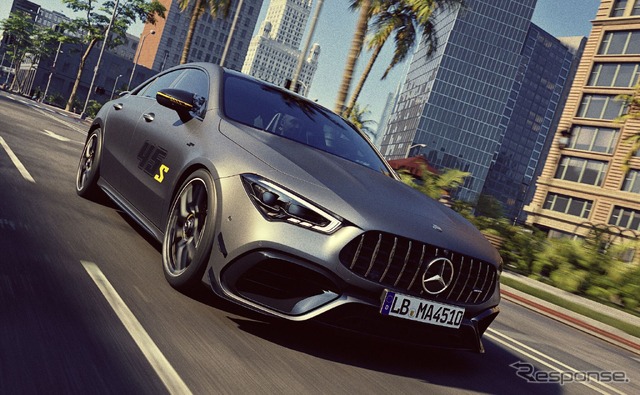 メルセデスAMG『CLA 45 S 4MATIC+』の「ファイナルエディション」《photo by Mercedes-Benz》