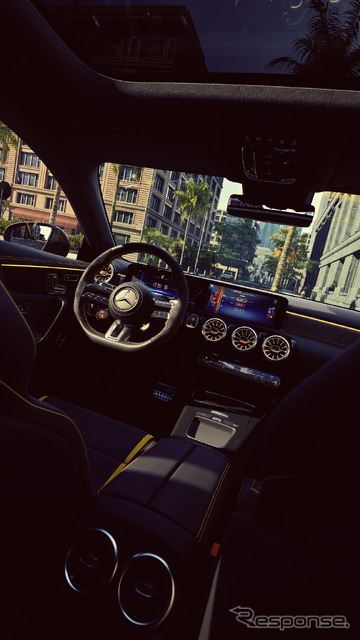 メルセデスAMG『CLA 45 S 4MATIC+』の「ファイナルエディション」《photo by Mercedes-Benz》
