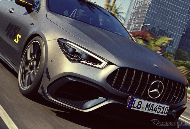 メルセデスAMG『CLA 45 S 4MATIC+』の「ファイナルエディション」《photo by Mercedes-Benz》