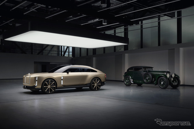 ベントレー「EXP 15」(左)と「スピード シックス」《photo by Bentley》