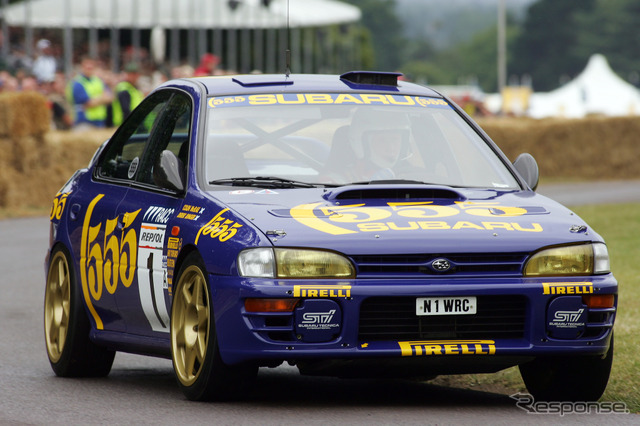 コリン・マクレーがWRCで駆ったスバル『インプレッサ』《photo by SUBARU》