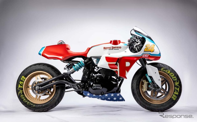 アイコンモータースポーツの「Always Something」《photo by Royal Enfield》