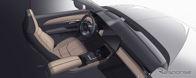 マツダ CX-5 新型のデザインスケッチ《画像提供 マツダ》