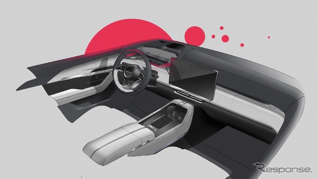 マツダ CX-5 新型のデザインスケッチ《画像提供 マツダ》