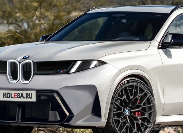 BMW X5 M 次期型の予想CG《Nikita Chuicko/KOLESA RU》