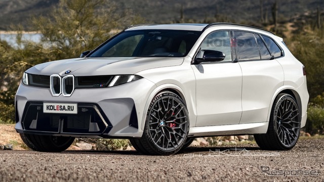 BMW X5 M 次期型の予想CG《Nikita Chuicko/KOLESA RU》