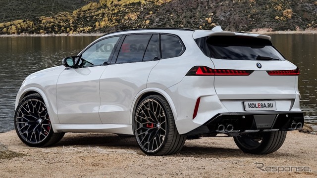 BMW X5 M 次期型の予想CG《Nikita Chuicko/KOLESA RU》