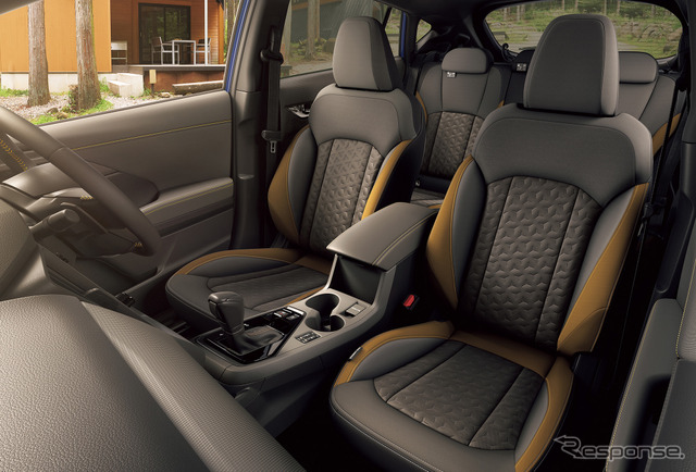 スバル・クロストレック 特別仕様車 Limited Style Edition(AWD車)サファイアブルー・パール インテリア《写真提供 SUBARU》