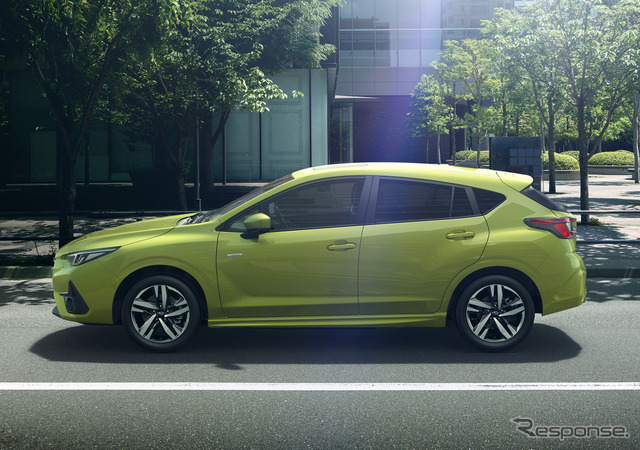 スバル・インプレッサ ST-H(AWD車)シトロンイエロー・パール《写真提供 SUBARU》