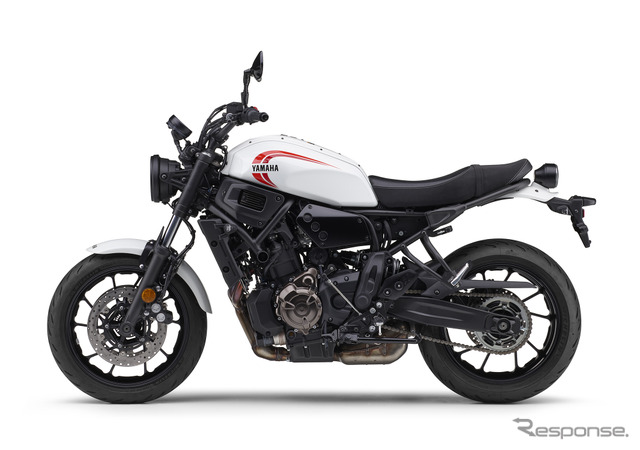 ヤマハ XSR700 ABS(ラジカルホワイト)《写真提供 ヤマハ発動機販売》