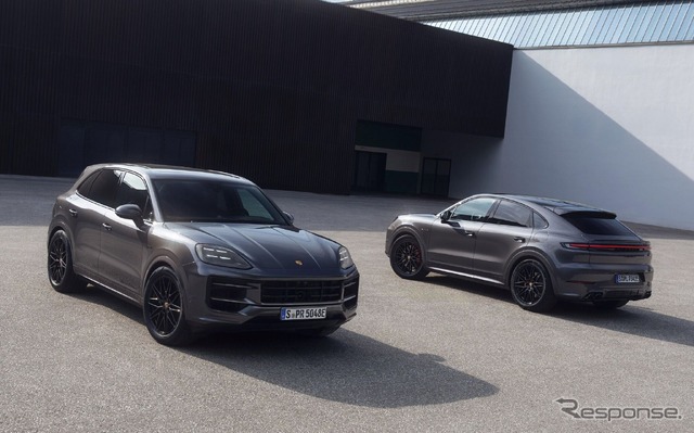 ポルシェ・カイエンの「ブラックエディション」《photo by Porsche》