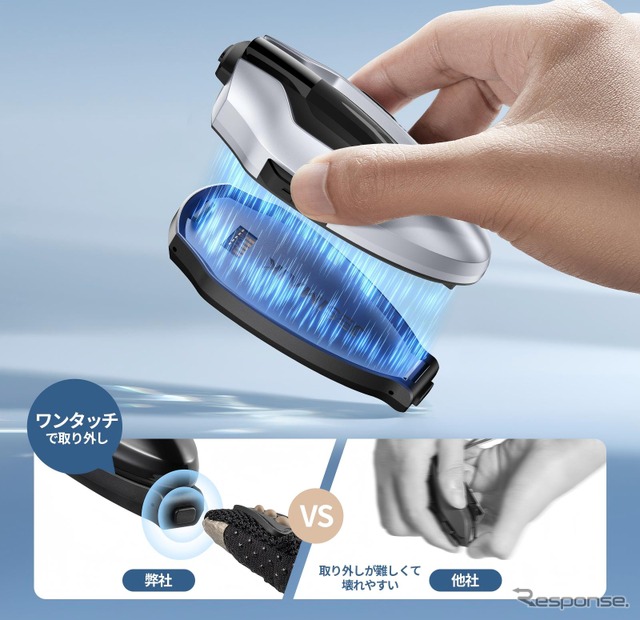「1秒で着脱できる」JESIMAIKのバイク用インカム『H6』《写真提供 JESIMAIK》