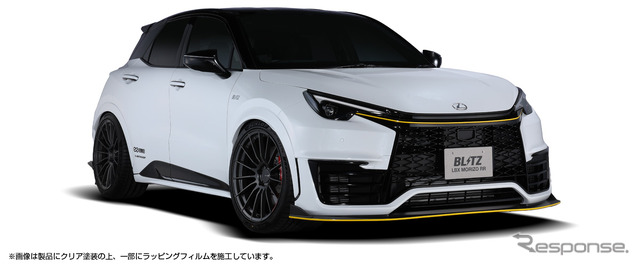 ブリッツ エアロスピードRコンセプト レクサス・LBX MORIZO RR装着例《写真提供 BLITZ》