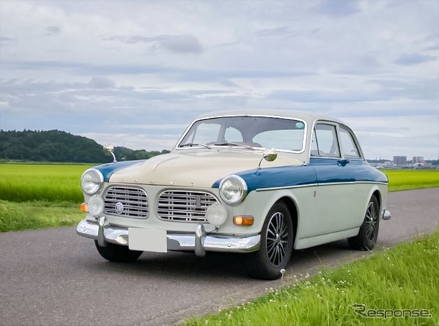 1963年式アマゾン《写真提供 VOLVO Meeting運営事務局》
