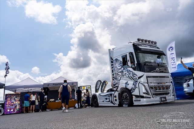 ボルボカスタムトラック《写真提供 VOLVO Meeting運営事務局》