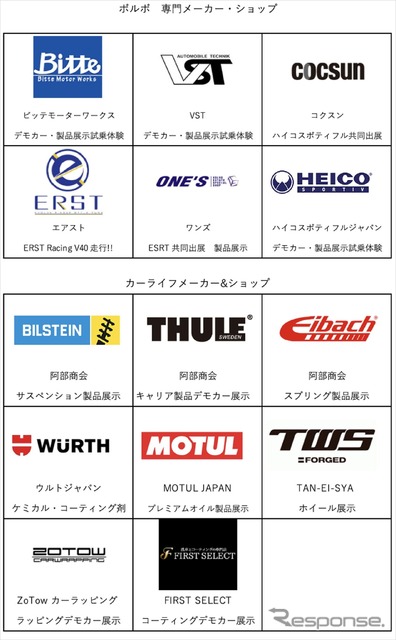 出展企業《画像提供 VOLVO Meeting運営事務局》