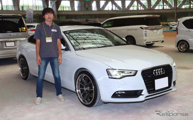 アウディ・A5（オーナー／木村宏亮さん）by イングラフ《写真撮影　永松巌》