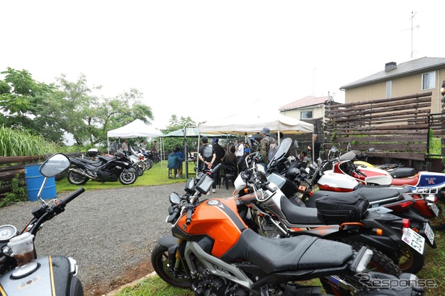第12回「自工会二輪車委員会メディアミーティングメディアツーリング in 宮ヶ瀬ヴィレッジ」《写真提供 日本自動車工業会》