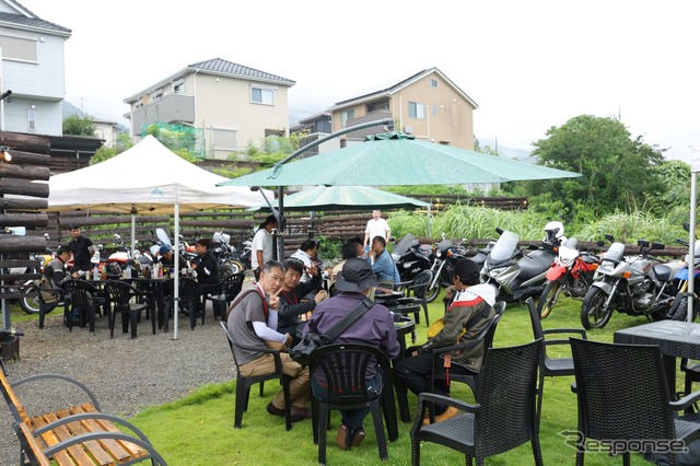 第12回「自工会二輪車委員会メディアミーティングメディアツーリング in 宮ヶ瀬ヴィレッジ」《写真提供 日本自動車工業会》