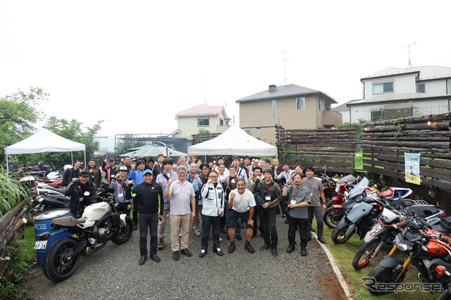 第12回「自工会二輪車委員会メディアミーティングメディアツーリング in 宮ヶ瀬ヴィレッジ」《写真提供 日本自動車工業会》