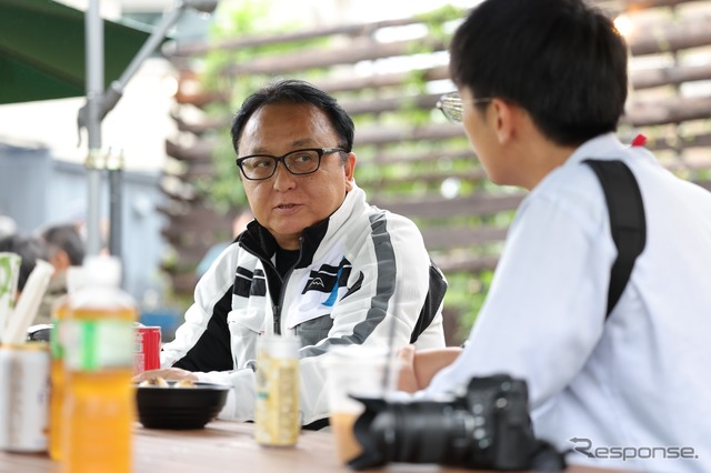 自工会・二輪車委員会委員長の設楽元文氏《写真提供 日本自動車工業会》