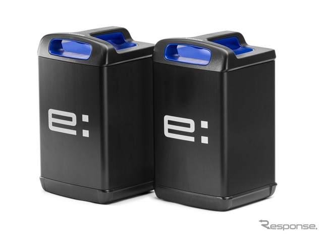 交換式バッテリー「Honda Mobile Power Pack e:」《写真提供 ホンダ》