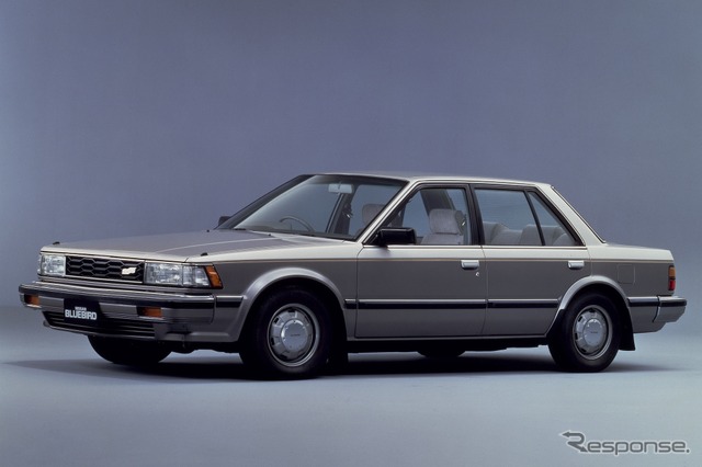 日産追浜工場:ブルーバード(1983年)《写真提供 日産自動車》